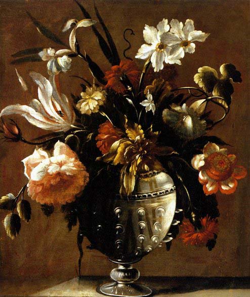 unknow artist Vase of Flowers